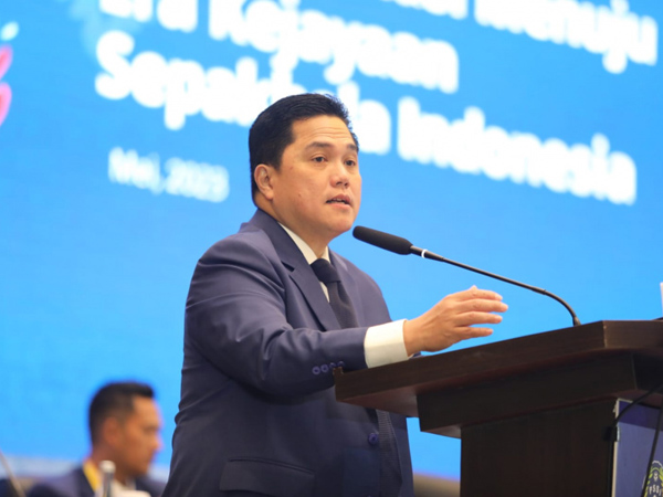 Ketum PSSI, Erick Thohir apresiasi capaian timnas Indonesia U-22 di SEA Games 2023