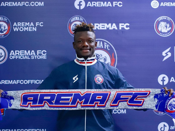 Salah seorang rekrutan anyar Arema FC, Ichaka Diarra