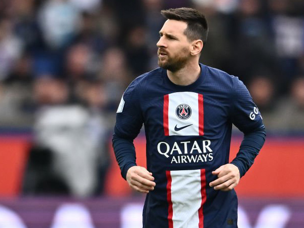 Penyerang PSG, Lionel Messi.