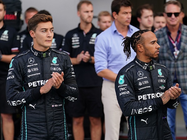 Lewis Hamilton, George Russell