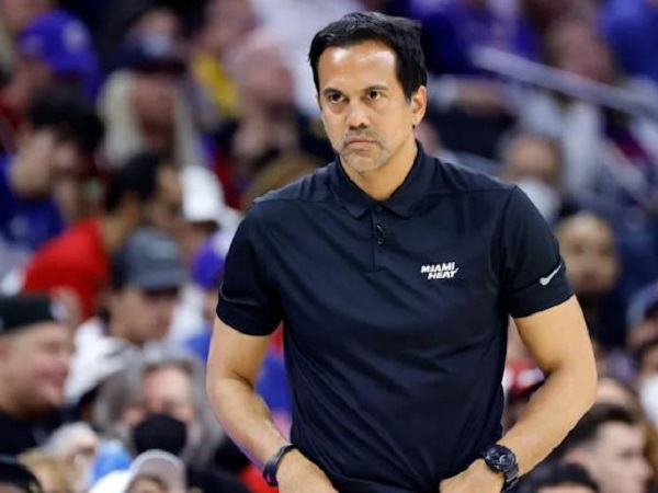 Pelatih Miami Heat Erik Spoelstra.