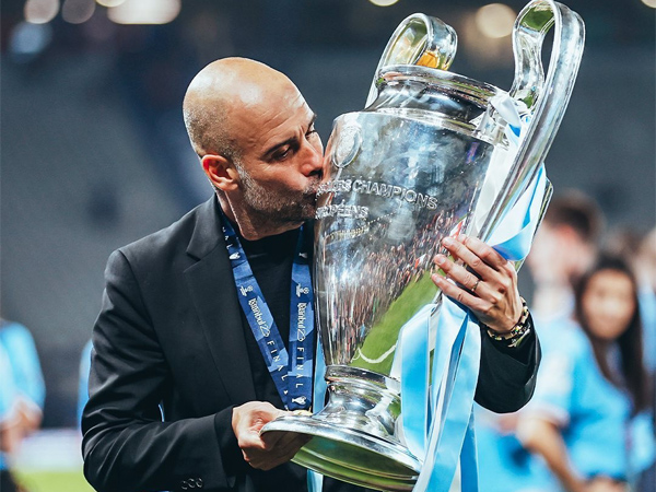 Manajer Manchester City, Pep Guardiola.