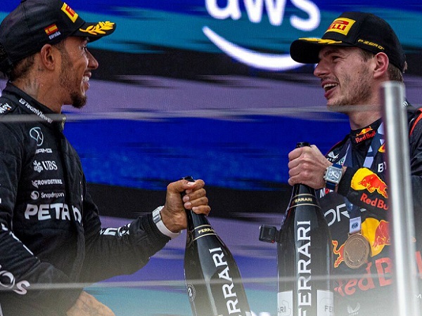 Max Verstappen, Lewis Hamilton