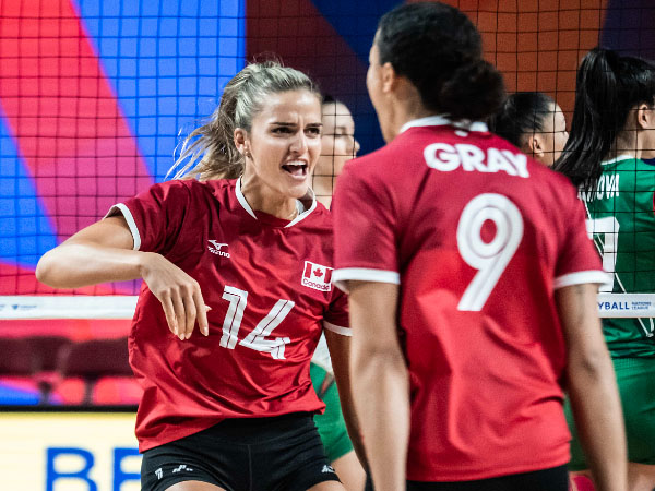 VNL 2023: Canada easily beats Bulgaria