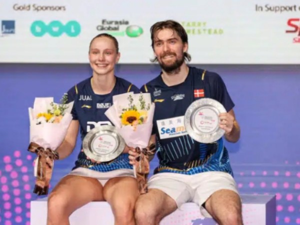 Menangi Singapore Open, Mathias Christiansen/Alexandra Boje Tembus 10 Besar Dunia