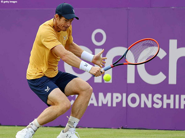 Walau Kandas Di Queen's Club, Andy Murray Lihat Banyak Tanda Positif Jelang Wimbledon