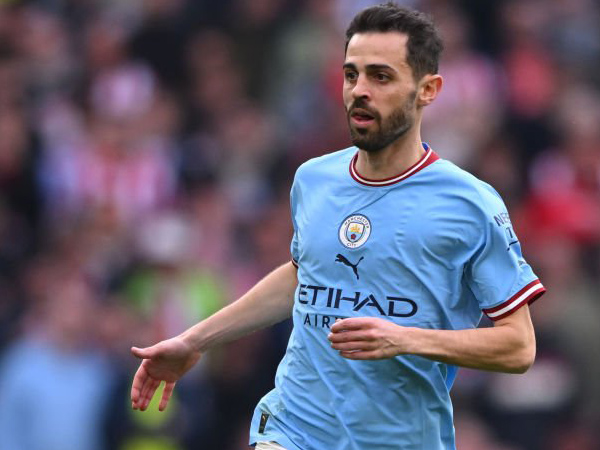 Winger Manchester City, Bernardo Silva.