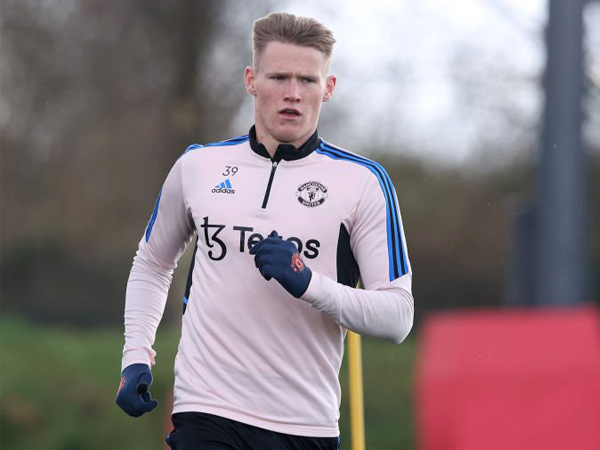 Gelandang Manchester United, Scott McTominay.