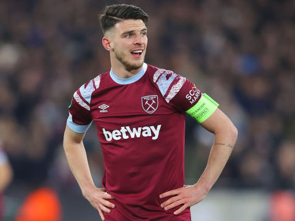 Gelandang West Ham United, Declan Rice.