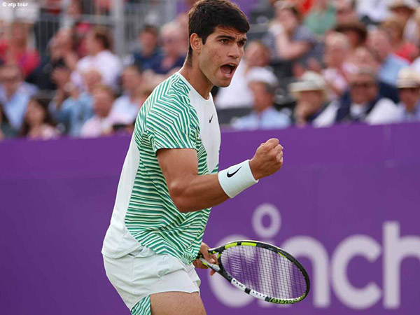 Turun Di Queen's Club, Carlos Alcaraz Tambah Pencapaian Terbaik Di Turnamen Grass-Court