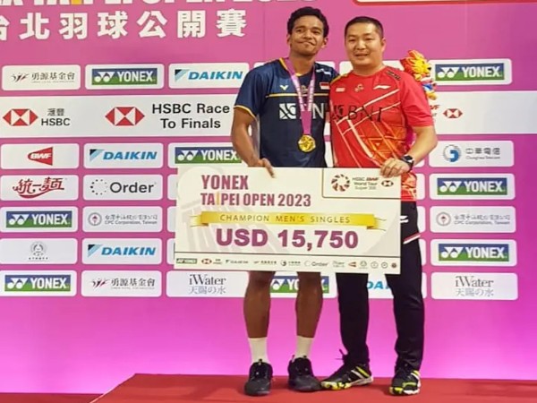 Chico Aura Dwi Wardoyo Juara Taiwan Open 2023