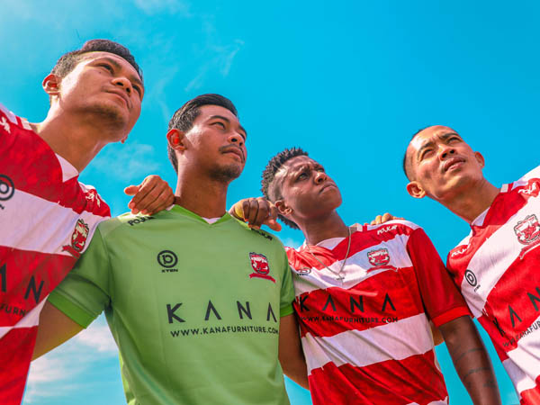 Jersey Madura United untuk Liga 1 musim depan