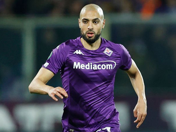 Gelandang Fiorentina, Sofyan Amrabat.