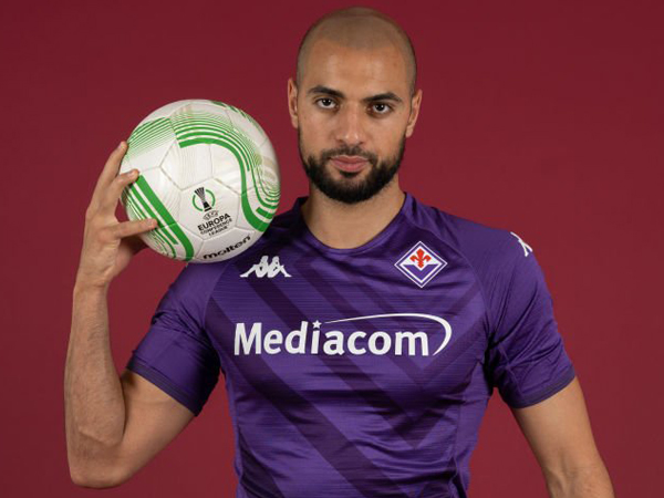 Gelandang Fiorentina, Sofyan Amrabat.