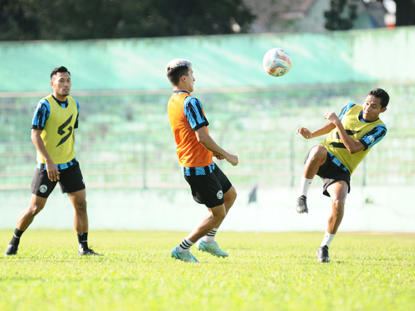 Persiapan Arema FC jelang menghadapi Persik Kediri