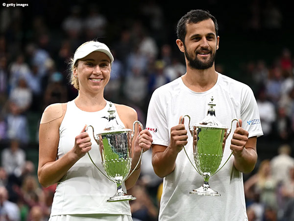 Hasil Wimbledon: Lyudmyla Kichenok Dan Mate Pavic Angkat Trofi Kemenangan