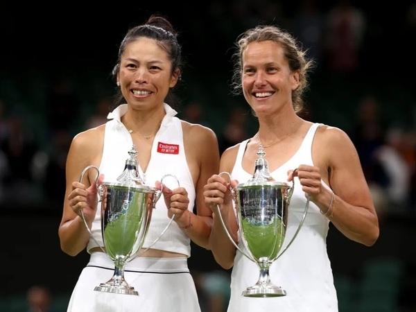 Hasil Wimbledon: Barbora Strycova dan Hsieh Su Wei Kantongi Gelar Kedua Di London