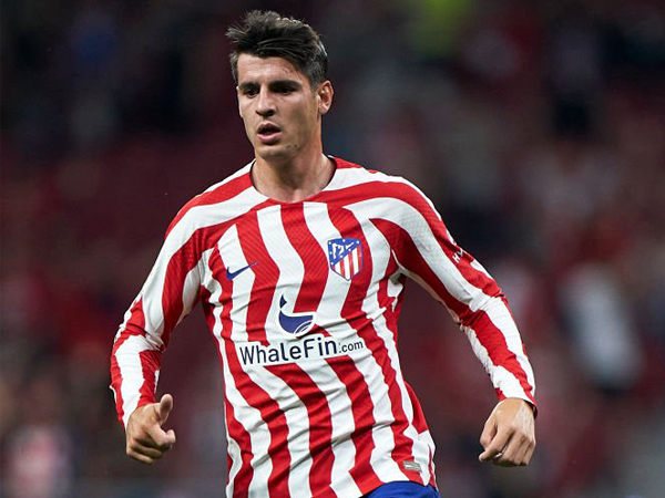 Striker Atletico Madrid, Alvaro Morata.