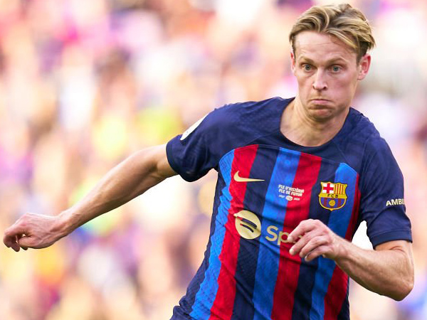 Gelandang Barcelona, Frenkie de Jong.