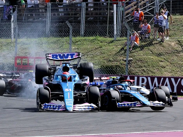 Esteban Ocon cerita momen crashnya di Hungaroring.