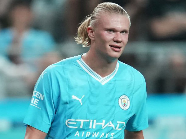 Striker Manchester City, Erling Haaland.