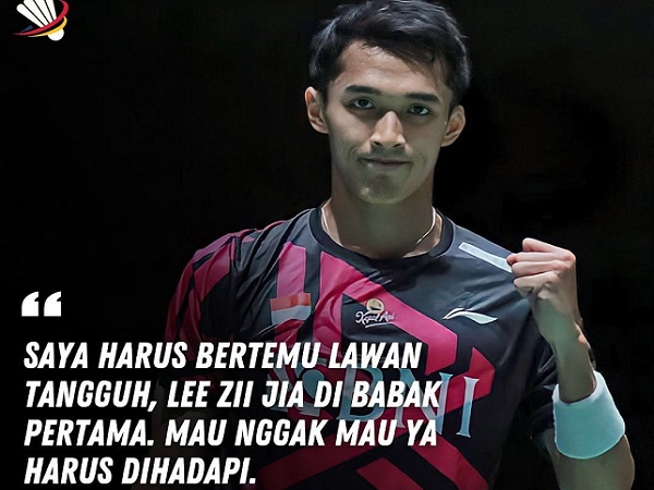 Jonatan Christie Siap Hadapi Lee Zii Jia di Babak Pertama Kejuaraan Dunia