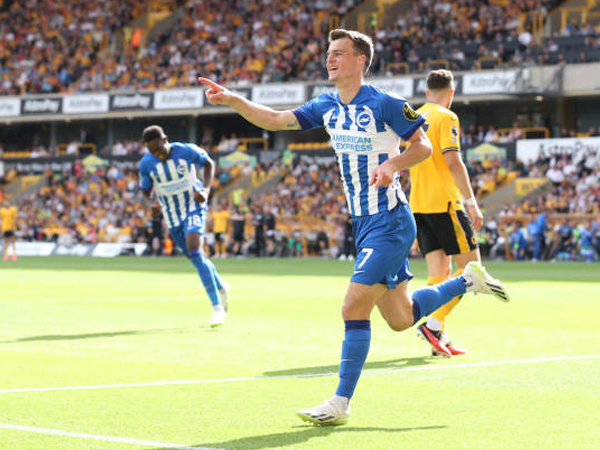 Buat Gol Lagi, Solly March Soroti Kerja Para Pemain Brighton