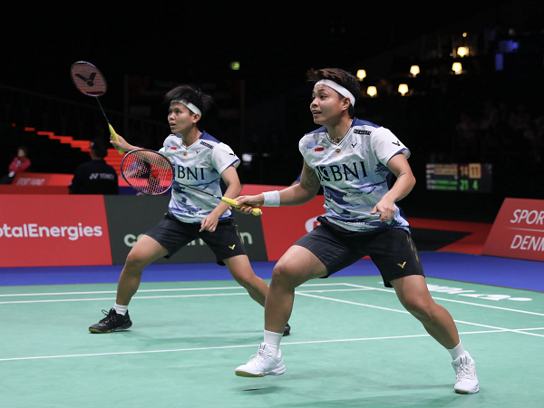 Apriyani Rahayu lega bisa tembus final BWF World Championship 2023.