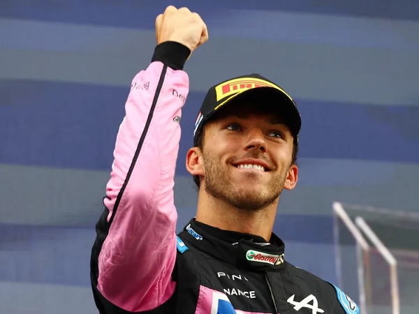 Pierre Gasly Girang Setelah Finis Ketiga di Zandvoort