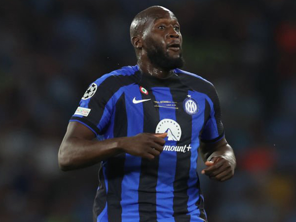 Striker Chelsea, Romelu Lukaku.