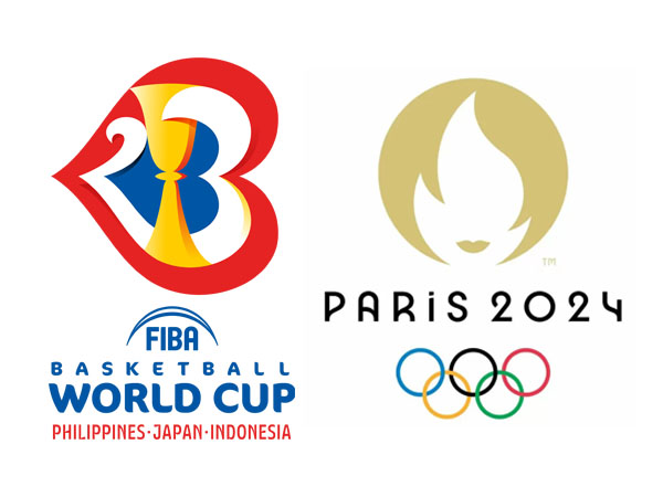 FIBA World Cup 2023 menghasilkan sejumlah tiket langsung ke Olimpiade Paris 2024. (Foto: FIBA, Olympics)