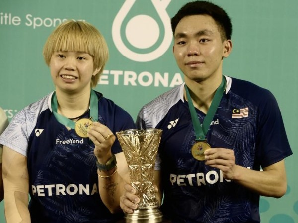 Roy King/Valeree Raih Gelar Internasional Pertama di Indonesia Masters 2023