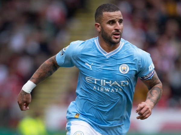 Bek sayap Man City, Kyle Walker.