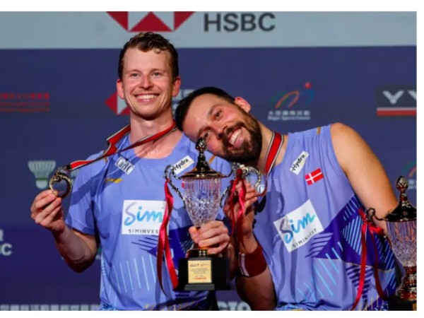 Astrup/Skaarup Ganda Putra Pertama Denmark Juara Hong Kong Open