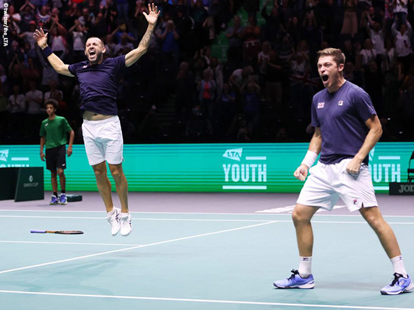 Hasil Davis Cup: Inggris Sabet Kemenangan Penentu Atas Perancis