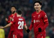 Takumi Minamino Gambarkan Perasaannya Ketika Cetak Gol di Anfield