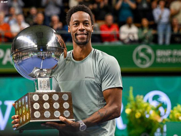 Gael Monfils Torehkan Sejarah Usai Kukuhkan Diri Jadi Juara Di Stockholm