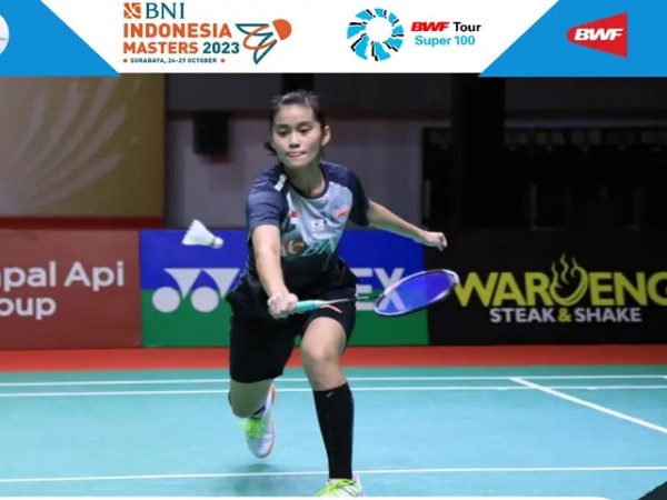 Atasi Unggulan Tiga, Stephanie Widjaja ke Perempat Final Indonesia Masters II 2023