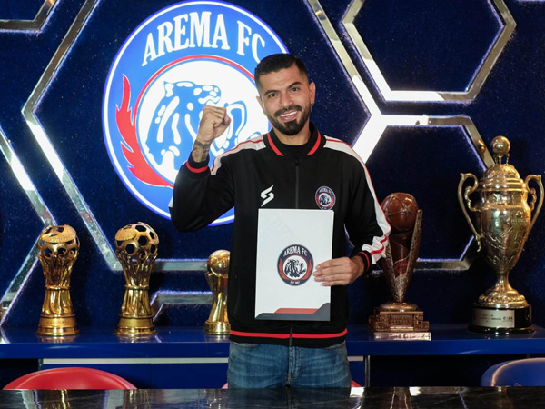 Rekrutan pertama Arema FC di bursa transfer jelang putaran kedua, Julian Guevara