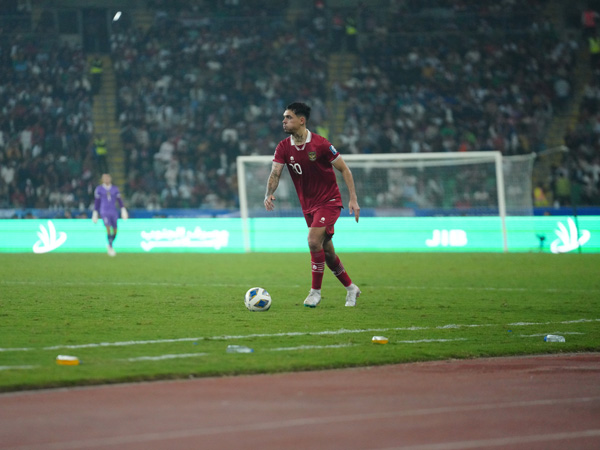 Shayne Pattynama jadi pencetak gol tunggal timnas Indonesia ke gawang Irak