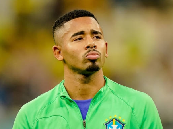 Gabriel Jesus sedang menjalani tugas internasional bersama Brasil