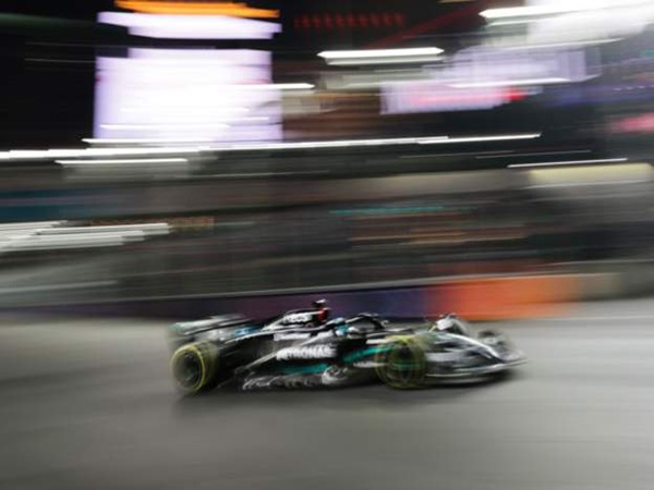 Hasil FP3 F1 GP Las Vegas: Russell Patahkan Dominasi Leclerc