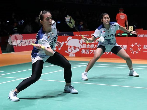 Ana/Tiwi Mundur, Apriyani/Fadia ke 16 Besar China Masters 2023