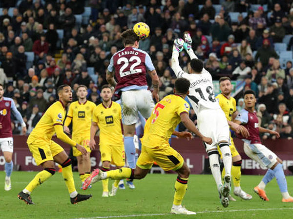 Hasil Pertandingan Premier League: Aston Villa 1-1 Sheffield United