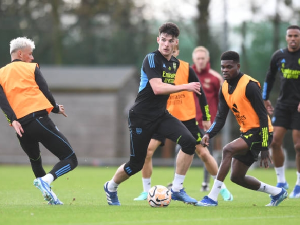 Declan Rice dan Thomas Partey