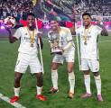 Juara Piala Super Spanyol, Carlo Ancelotti Puji Trio Lini Serang Madrid