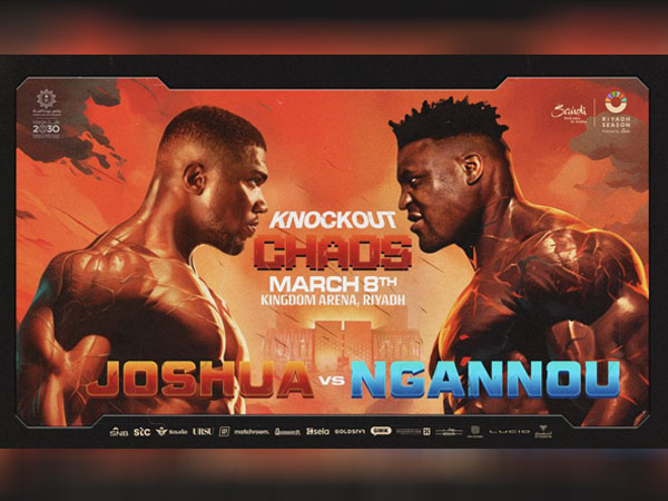 "Knockout Chaos" akan menampilkan pertarungan utama menjanjikan antara Anthony Joshua dan Francis Ngannou. (Foto: Riyadh Season)