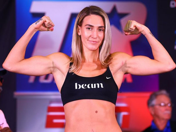 Mikaela Mayer merasa kelas 147 pound lebih alami bagi posturnya yang tinggi. (Foto: Ring TV)