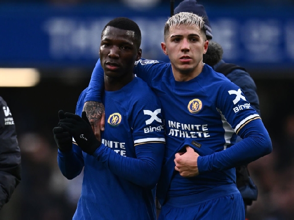 Duet lini tengah Chelsea, Moises Caicedo dan Enzo Fernandez