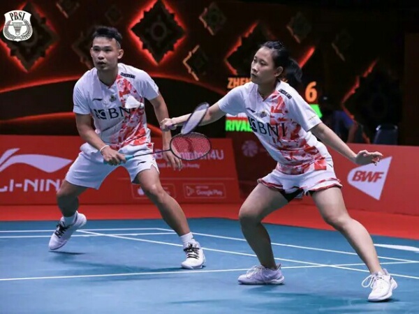 Rinov/Pitha Terhenti di 16 Besar Indonesia Masters 2024